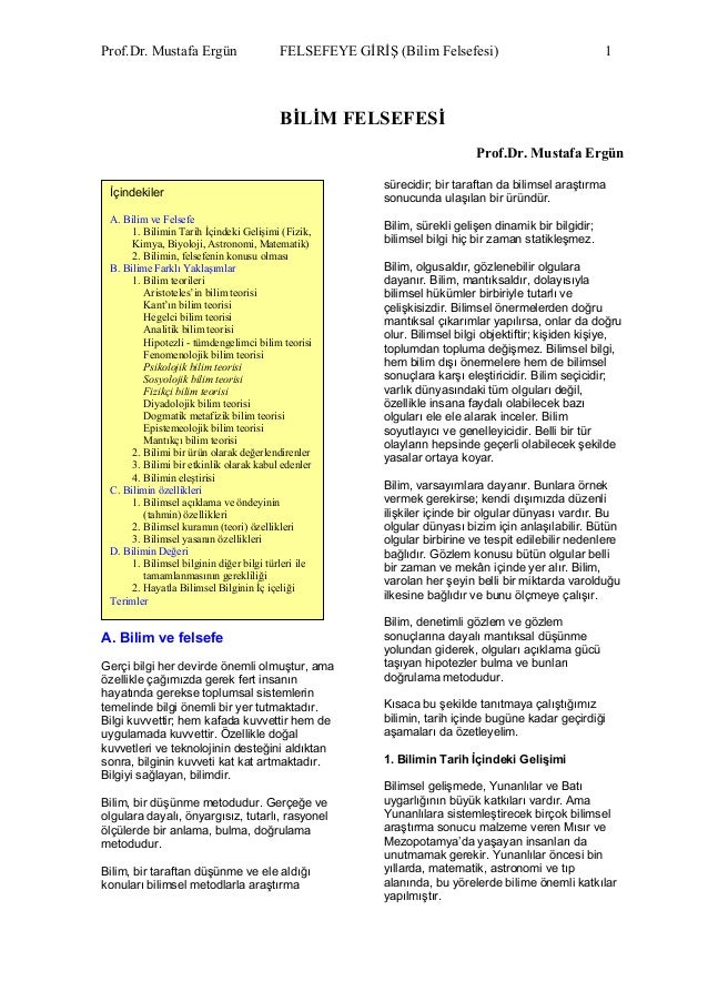 Bilginin tutulması bütün bir bilimdir Bilginin tutulması bütün bir bilimdir